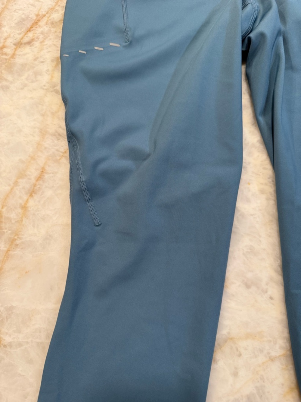 Nike Blue 7/8 Running Leggings - Picture 4 of 10